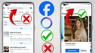 Как удалить Meta Ai из Facebook -2024 ||  Удалить Meta Ai на Facebook