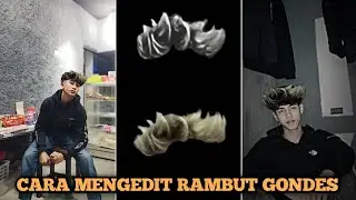 CARA MENGEDIT RAMBUT GONDES VIRAL TIKTOK