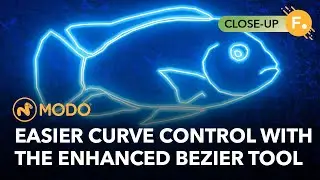 Modo 16.1 | Easier Curve Control with the Enhanced Bezier Tool