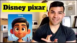 DISNEY PIXAR como crear un poster o personaje
