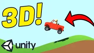 I Made Hill Climb Racing but it's 3D! - Unity Game Development