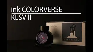 Inchiostro Colorverse klsv II - ink test review
