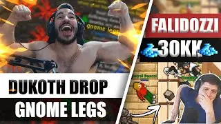 DUKOTH DROP GNOME LEGS, BUOZZI -30KK ON DICE, EDRAO FARPAS BUGADO - Tibia TopClips