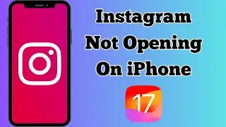 How to Fix Instagram Not Opening on iPhone iOS 17 (2024)