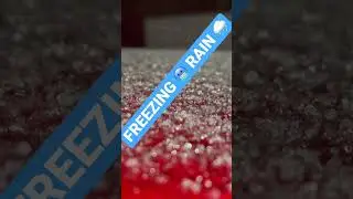 OREGON FREEZING 🥶 RAIN AND ICE PELLETS 2022 #shorts #shorts