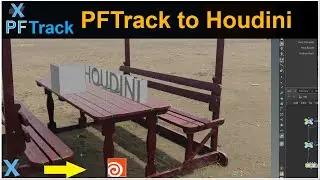 Export PFTrack Camera Data to Houdini [English ] | PFTrack + Houdini | PFtrack to Houdini