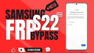 [New] Samsung S22 5G FRP Bypass Android 12 without PC | Google Account Remove 2024