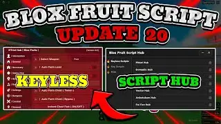 Blox Fruits Auto Farm Script | Keyless | Blox Fruits Script Hub 20+ Scripts