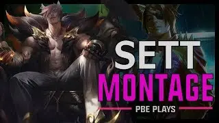 Sett Montage - Best Sett Plays on PBE - New Bruiser Dunk Champion