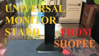 Universal Monitor Stand From Shopee (Quick Review)