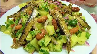 Чем проще тем вкуснее! Салат без майонеза! Его полюбят все!!!