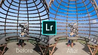 CARA EDIT LIGHTROOM ALA SELEBGRAM | biru langit