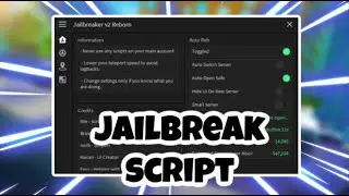 [NEW] Jailbreak Script | Infinite Money | Auto Rob | Auto Crates | AND MORE | PASTEBIN