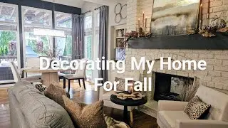 Fall Inspiration Decorating My Kitchen Hearthroom And Dining Area