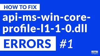 api-ms-win-core-profile-l1-1-0.dll Missing Error | Windows | 2020 | Fix #1