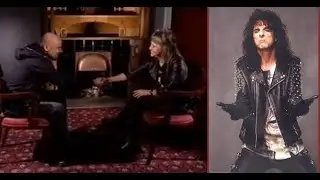 Alice Cooper. Интервью с Suzi Quatro - Элис Купер. 27.02.09. Сьюзи Кватро и Элис Купер. История Рока