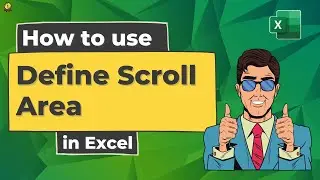 👌[Quick Trick] Define SCROLL‌ AREA in Excel