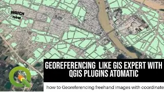 QGIS tutorial: how to Georeferencing freehand images with coordinate like GIS Expert