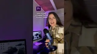 FREEZE FRAME EFFECT in Premiere Pro (2022!)