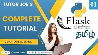 Complete Python Flask Tutorial in Tamil | Tutor Joes | Part-1