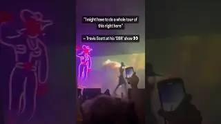 Travis Scott teases another TOUR for “Days Before Rodeo” 👀