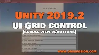 UI Grid Tutorial (scroll view with buttons)