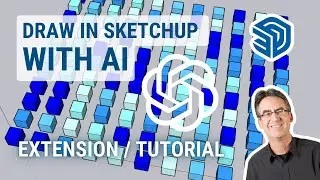 OpenAI Explorer for SketchUp Introduction (i.e. use AI to DRAW in SketchUp!)