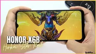 Honor X6b Honkai Star Rail Gaming test | Helio G85, 90Hz Display