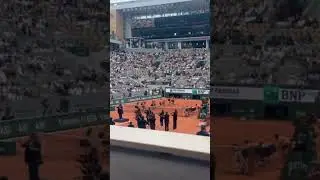 What’s the worst that can happen! #rolandgarros