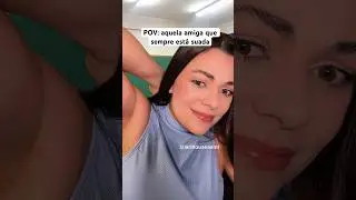 POV: aquela amiga que sempre está suada #shorts #asmr #asmrsounds #asmrbrasil