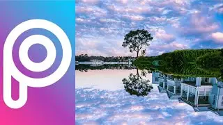 How to create a cool mirror image effect with picsart