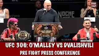 Full UFC 306 Pre Fight Press Conference: Sean O’Malley vs. Merab Dvalishvili