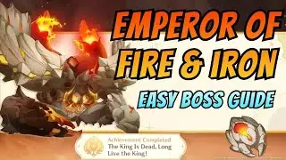 EASY Emperor Crab Boss Guide & Achievement - ALL ATTACKS