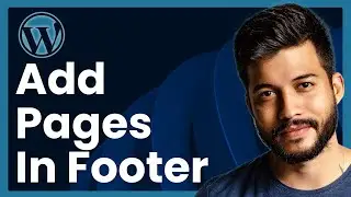 How To Add Pages In Footer In WordPress (easy tutorial)