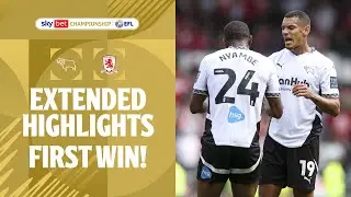 🐏 RAMS OFF THE MARK! | Derby County v Middlesbrough extended highlights