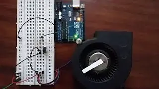 CPU fan speed control using Arduino and MOSFET