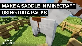 How To Make A Saddle In Minecraft (Using Data Packs) | Tech Insider