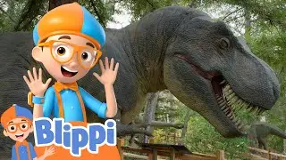 Blippi Explores The Dinosaur Natural History Museum | Educational Videos for Kids | Blippi Wonders