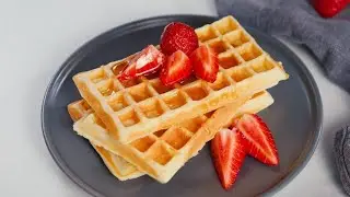 HOMEMADE WAFFLE: the classic recipe to make them PERFECT ✨