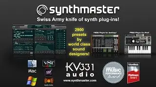 SynthMaster Player, Historic Synth Giants Volume 1, for iPad