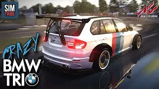 CRAZIEST BMW Trio in 3 Minutes | BEST Car Mods Assetto Corsa 2023 | Download links!