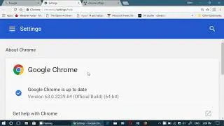 Google Chrome Browser update Version 63 Whats new and a quick look