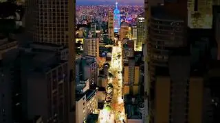 São Paulo, Brazil 8k by drone #shorts