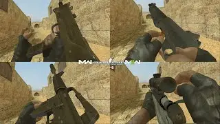 Left 4 Dead 2 CSGO Weapons but in MW2019 Animation Weapons Pack and others Links in Description