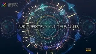 Audio Spectrum Music Visualizer - After Effects Template