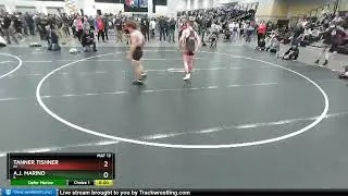 126 Lbs Champ. Round 4 - Tanner Tishner, IN Vs A.j. Marino, IL 9fa1