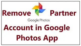 How to Remove Added Partner Account in Google Photos