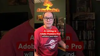 AI Editing in Adobe Premiere Pro - GAME CHANGER!