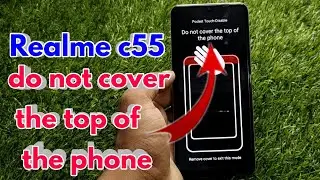 realme c55 do not cover the top of the phone, realme c55 do not cover the earphone area