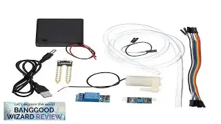 DIY Automatic Irrigation Module Kit Soil Moisture Detection Automatic Watering Pumping Review